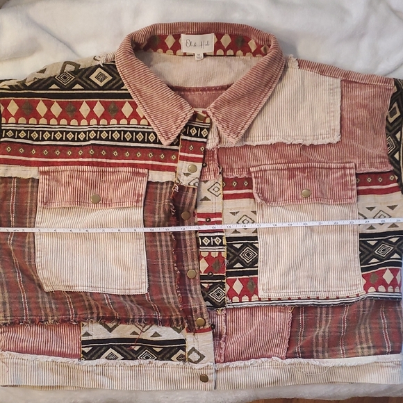 Oli & Hali Multicolor Patchwork Jacket - Picture 3 of 5